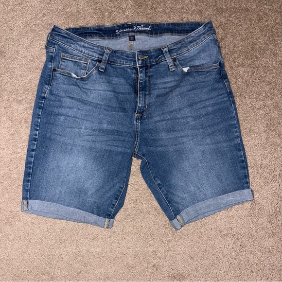 Universal Thread Pants - Universal Thread Blue Jean Shorts with Rolled Hems